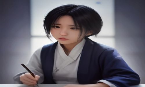 真人做文案撰写人员在笔记本电脑前审阅品牌推广稿件的工作特写